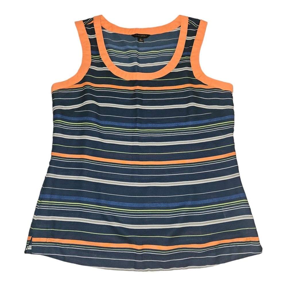 Banana Republic Top Women's Medium Sleeveless Scoop Neck Casual Dresswear